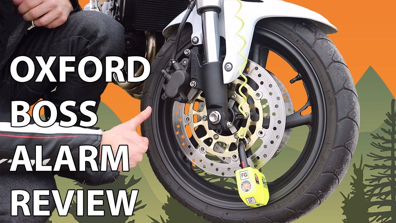 'Video thumbnail for Oxford BOSS Alarm Disc Lock - Owner's review'