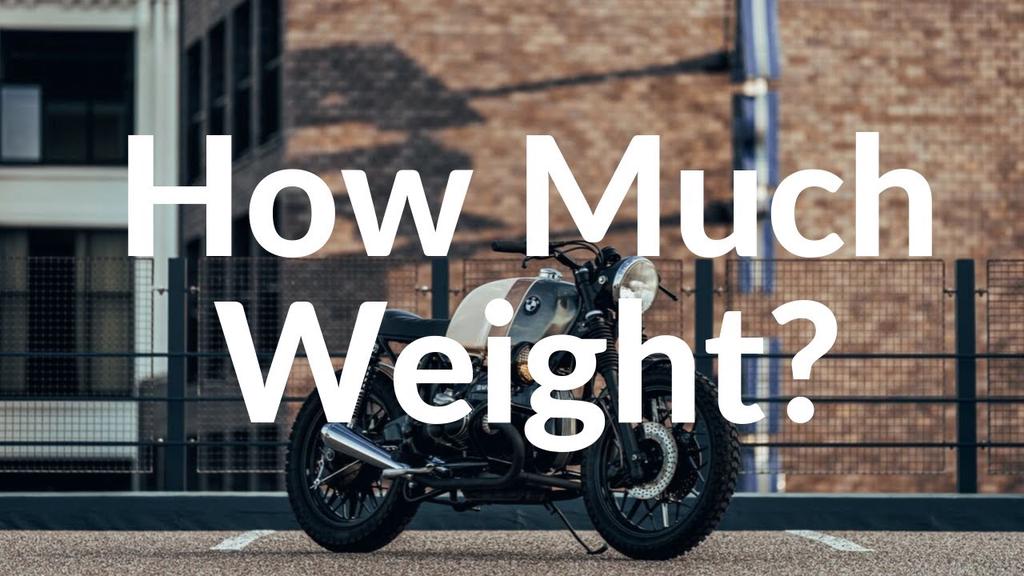 'Video thumbnail for How much does a Motorcycle Weigh?'